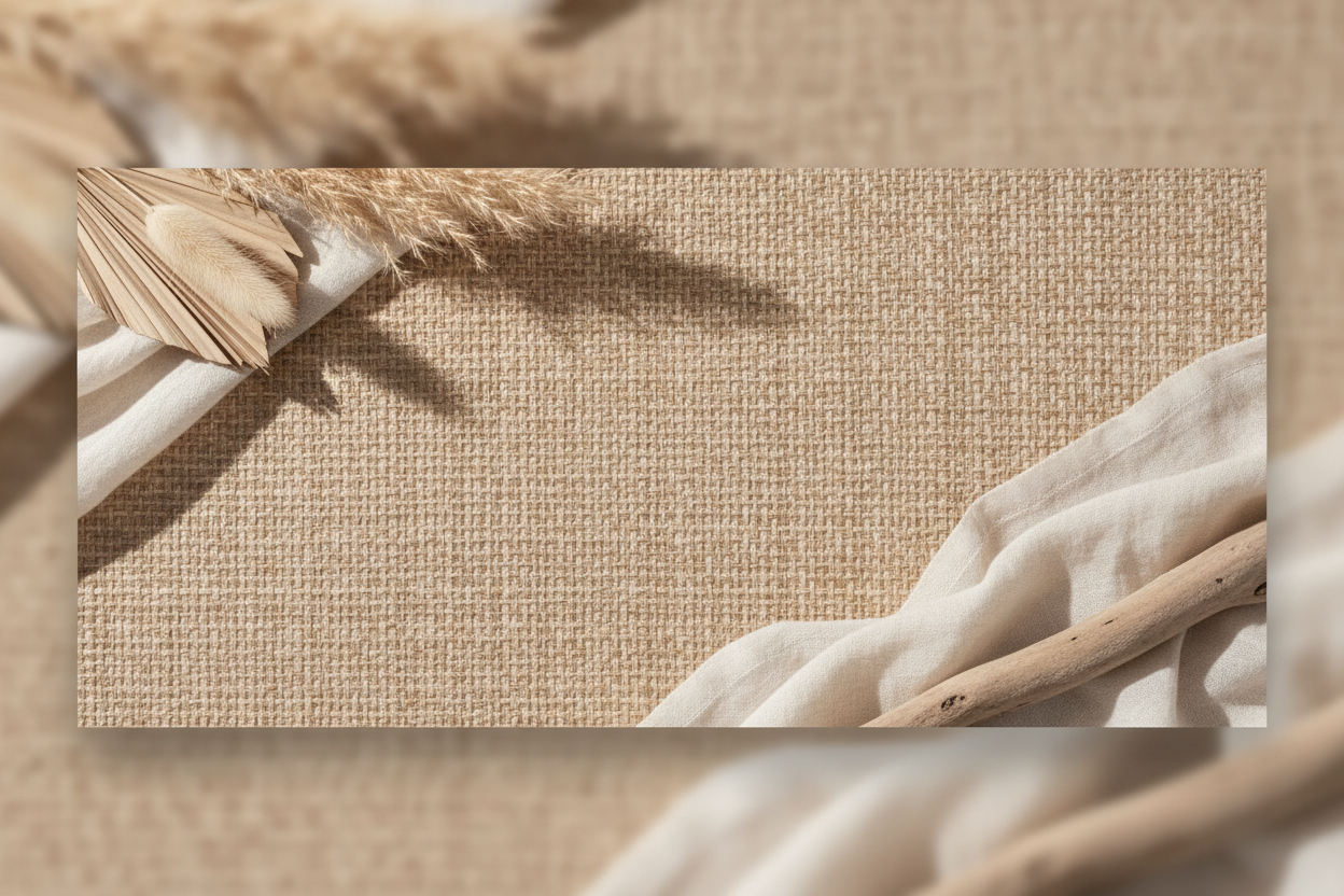 Eco-chic Tulum background